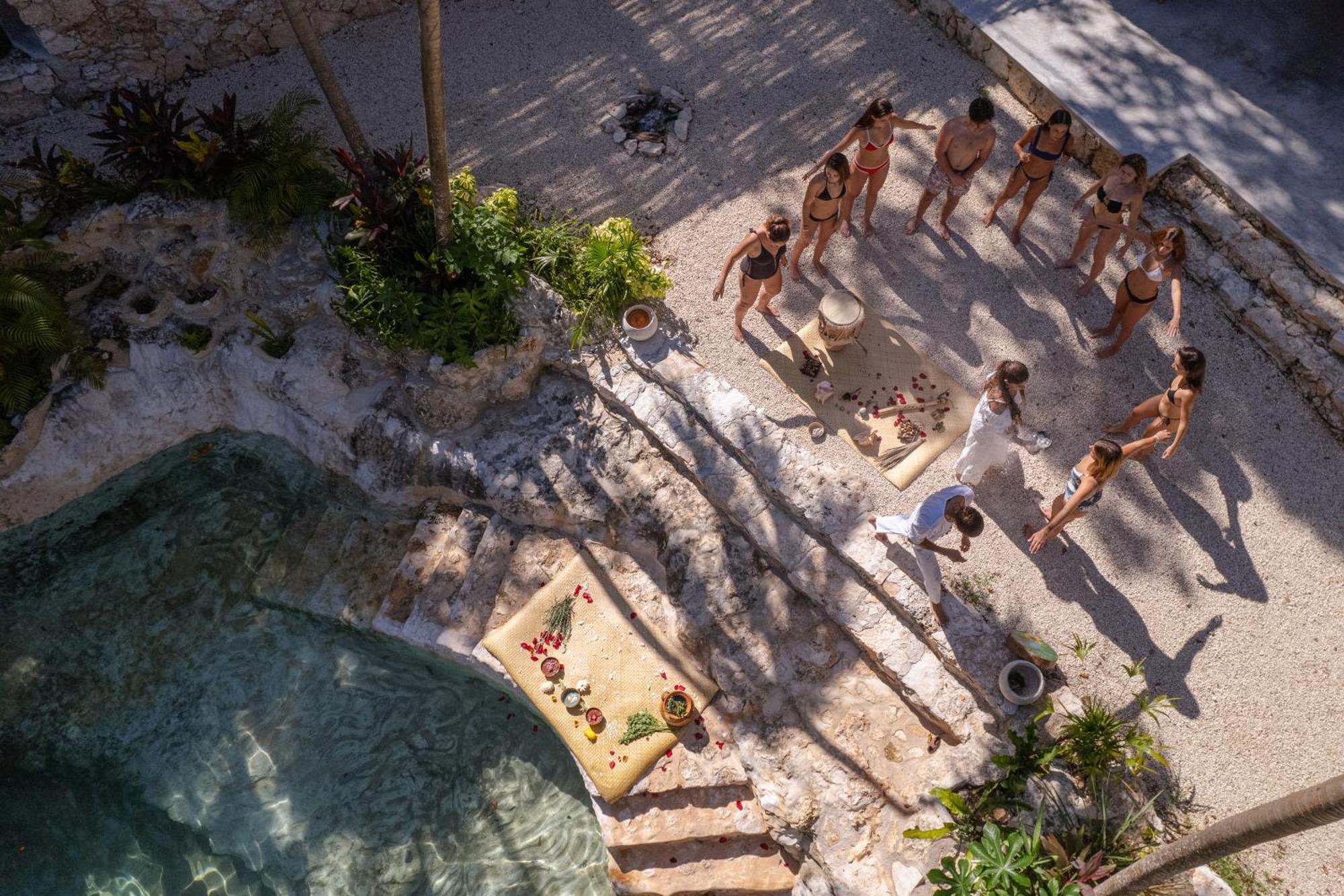 Amaite Retreat Tulum Hotel Macario Gomez Buitenkant foto