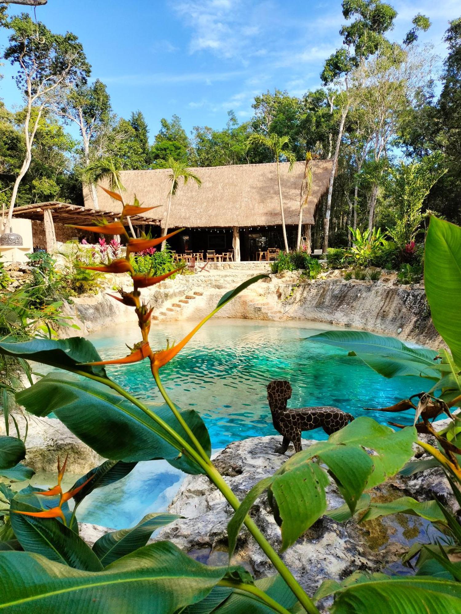 Amaite Retreat Tulum Hotel Macario Gomez Buitenkant foto